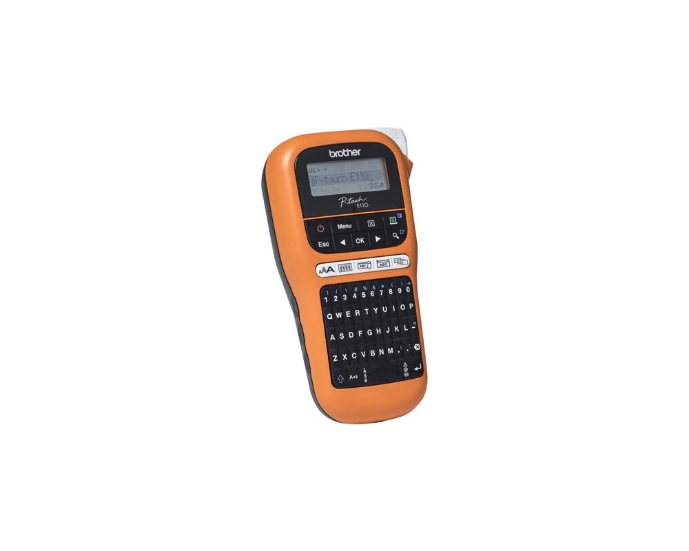Етикетен принтер BROTHER PTE110VPYJ1  P-touch PTE110VPYJ1 8 Етикетен принтер BROTHER PTE110VPYJ1  P-touch PTE110VPYJ1 8
