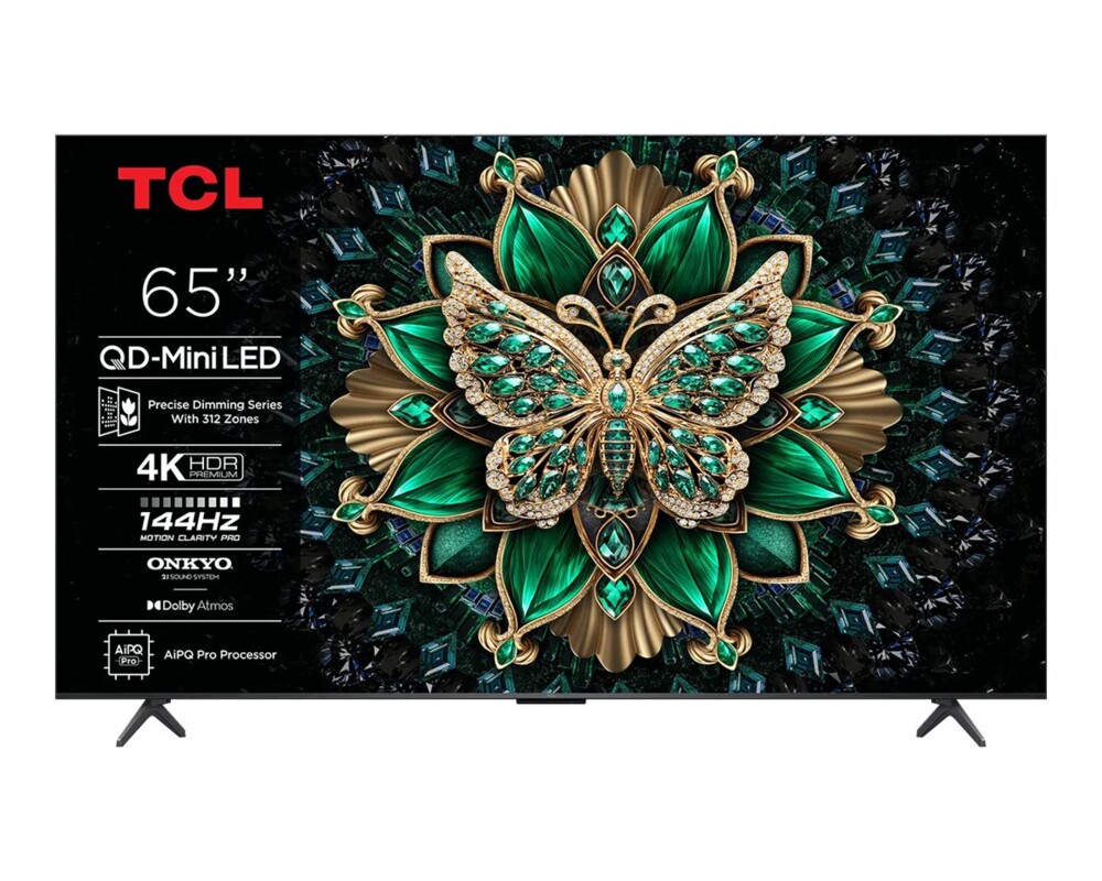 Телевизор TCL 65inch QD-MiniLED Android 4K TV HDR10+ Dolby Vision Dolby Atmos 2x10W+20W ONKYO 2.1 Hi-Fi System AMD FreeSync Premium Pro 10 Телевизор TCL 65inch QD-MiniLED Android 4K TV HDR10+ Dolby Vision Dolby Atmos 2x10W+20W ONKYO 2.1 Hi-Fi System AMD FreeSync Premium Pro 10
