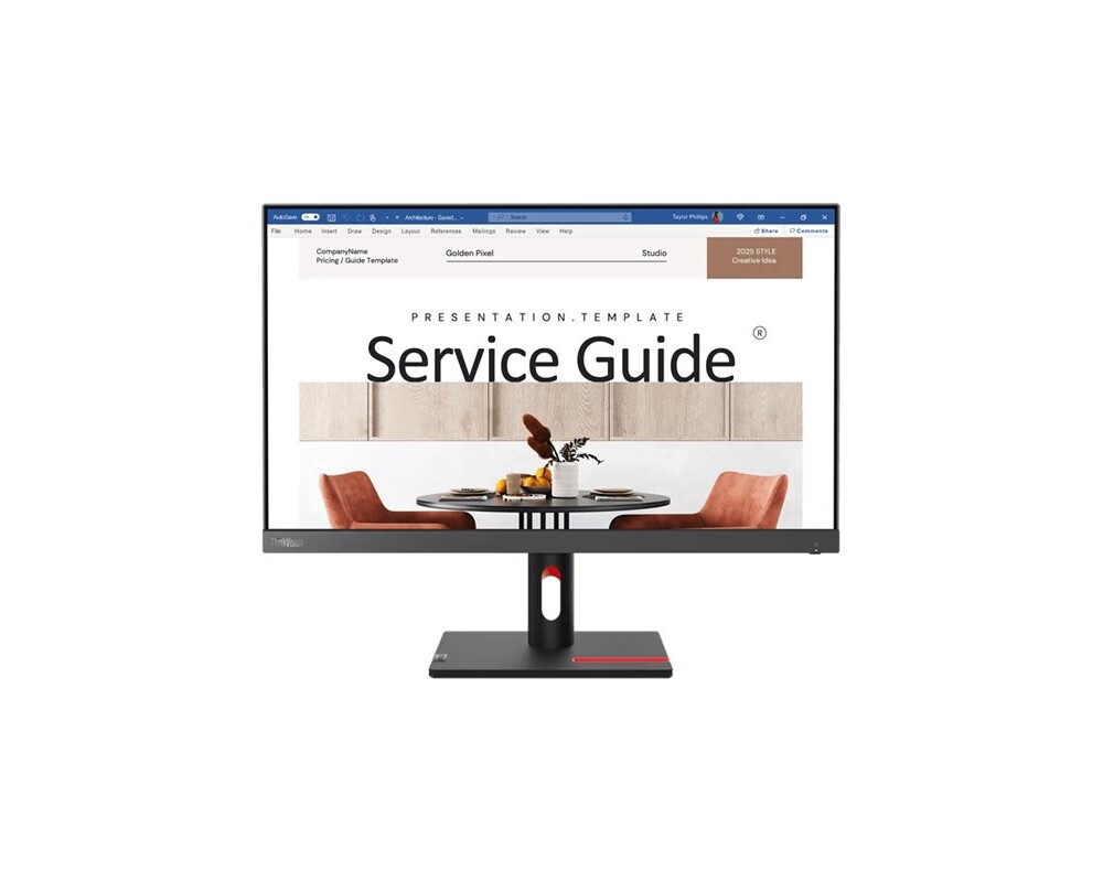 Монитор LENOVO ThinkVision S24i-30 23.8inch IPS FHD WLED 250cd 7 Монитор LENOVO ThinkVision S24i-30 23.8inch IPS FHD WLED 250cd 7