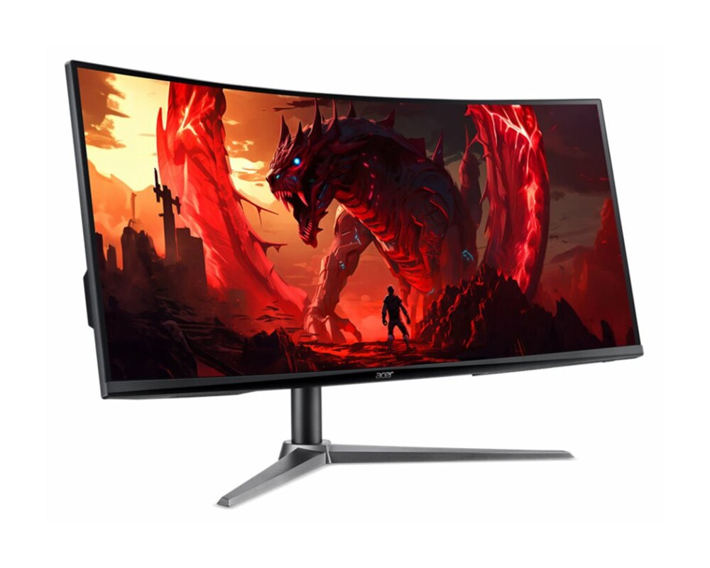 Монитор ACER ED340CUS3 34inch WQHD Curved ZeroFrame VA 180Hz 21:9 1ms VRB 250nits 2xHDMI DP MM Audio out HDR10 EU Black 4 Монитор ACER ED340CUS3 34inch WQHD Curved ZeroFrame VA 180Hz 21:9 1ms VRB 250nits 2xHDMI DP MM Audio out HDR10 EU Black 4