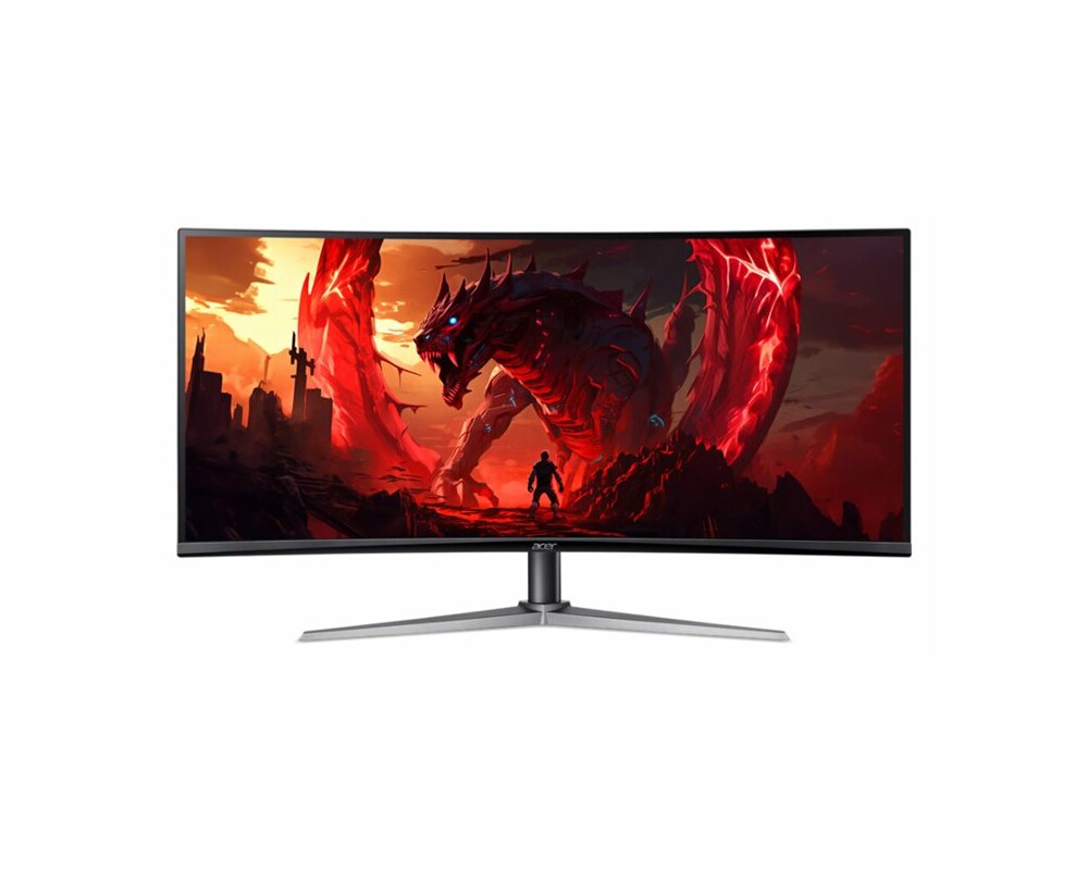 Монитор ACER ED340CUS3 34inch WQHD Curved ZeroFrame VA 180Hz 21:9 1ms VRB 250nits 2xHDMI DP MM Audio out HDR10 EU Black Монитор ACER ED340CUS3 34inch WQHD Curved ZeroFrame VA 180Hz 21:9 1ms VRB 250nits 2xHDMI DP MM Audio out HDR10 EU Black