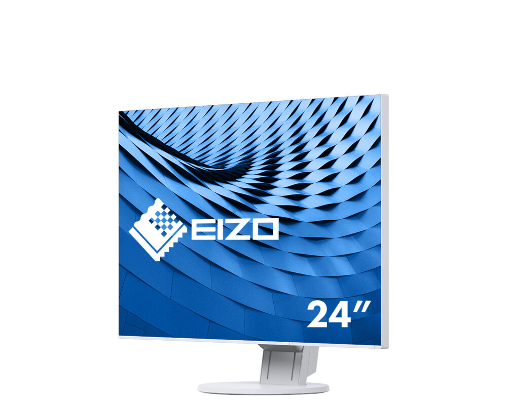 Монитор EIZO FlexScan EcoView Ultra-Slim EV2456-BK, IPS, 24.1 inch, Wide, WUXGA, D-Sub, DVI-D, HDMI, DisplayPort, Бял 9