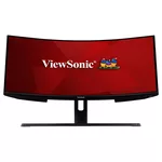 Монитор VIEWSONIC VX3418-2KPC 34inch 21:9 3440x1440 SuperClear VA 1500R curve monitor 144hz 1ms MPRT Adaptive Sync 2 HDMI 2 DP 3