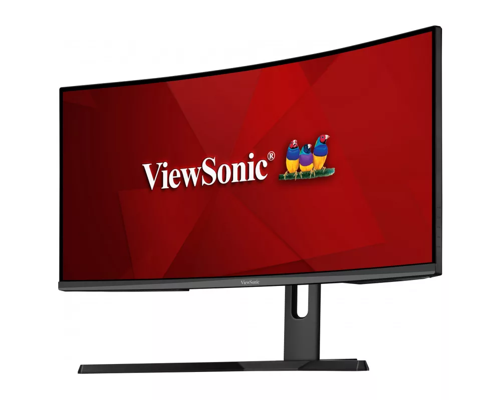 Монитор VIEWSONIC VX3418-2KPC 34inch 21:9 3440x1440 SuperClear VA 1500R curve monitor 144hz 1ms MPRT Adaptive Sync 2 HDMI 2 DP 5