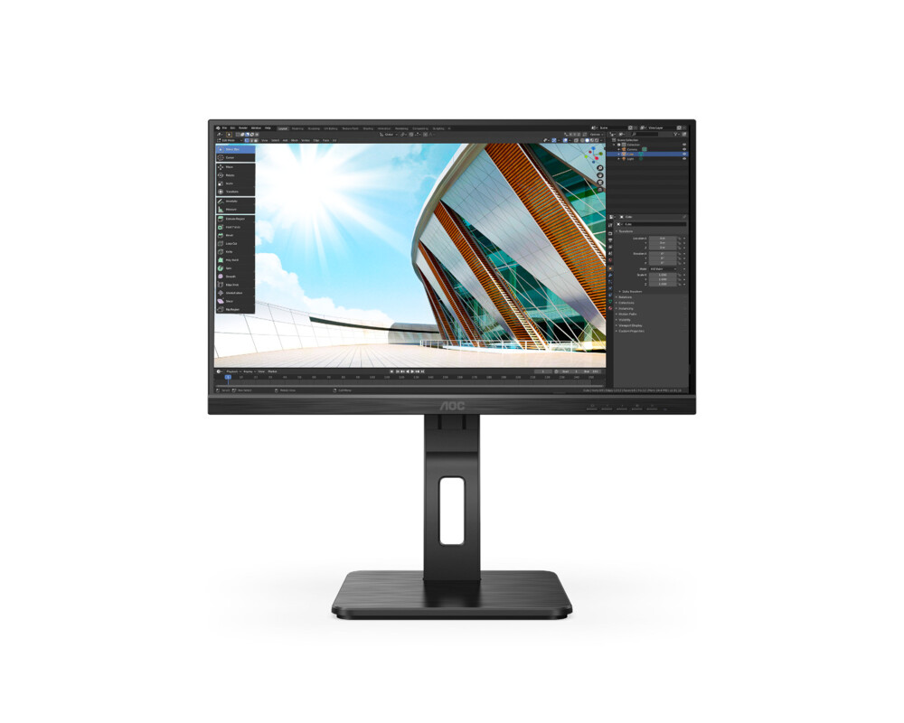 Монитор AOC 27P2C 8