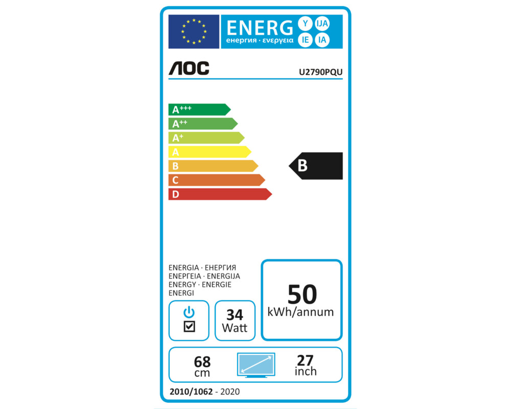 Монитор Monitor AOC 27 16:9 IPS 6