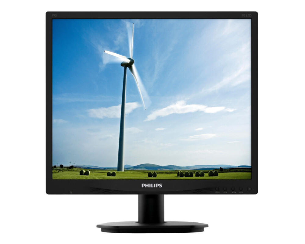 Монитор PHILIPS 19S4QAB 19inch IPS 1280x1024 Audio 250 cd 3