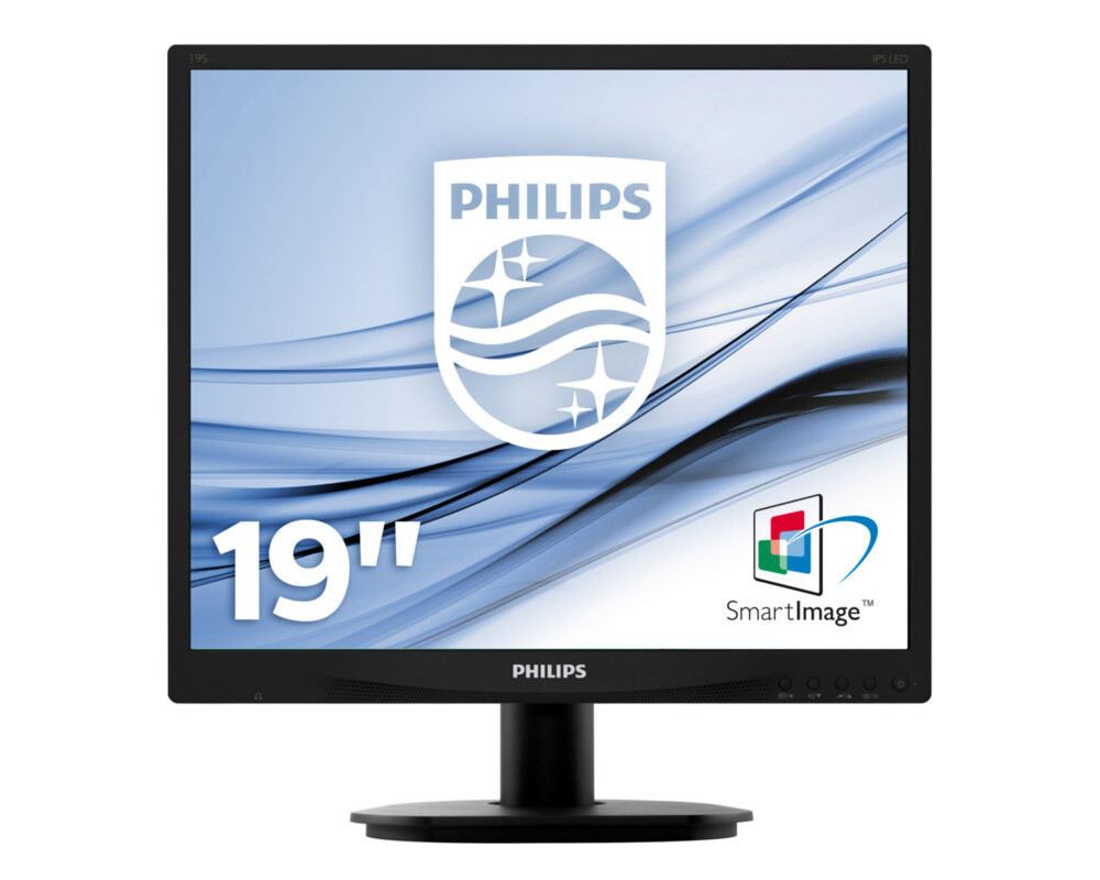Монитор PHILIPS 19S4QAB 19inch IPS 1280x1024 Audio 250 cd 2