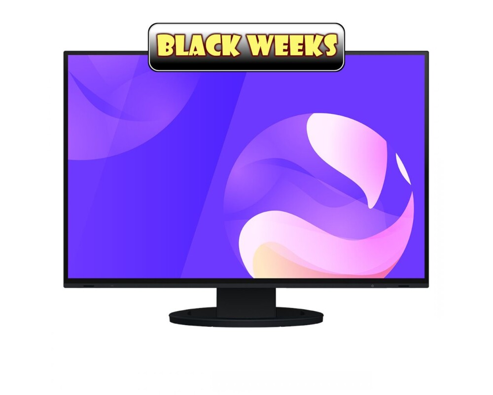 Монитор EIZO FlexScan EV2495, IPS, 24 inch, Wide, UXGA, DisplayPort, HDMI, USB-C, USB-C Daisychain USB Hub, RJ-45, Черен 18