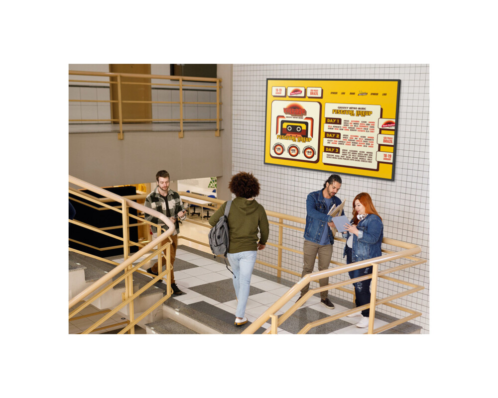 Широкоформатен дисплей VIEWSONIC CDE5530 55inch 3840x2160 450 nits 1200:1 HDMI in x 2 USB-C x 1 HDMI out x 1 w 12