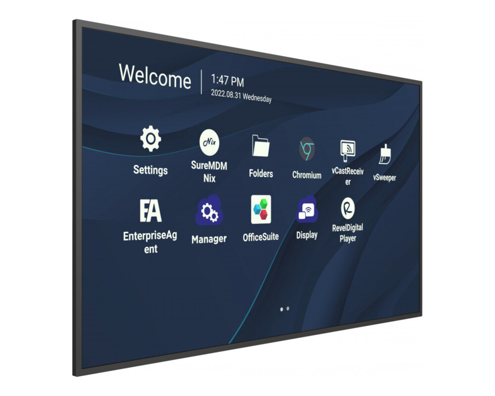 Широкоформатен дисплей ViewSonic CDE9830 2