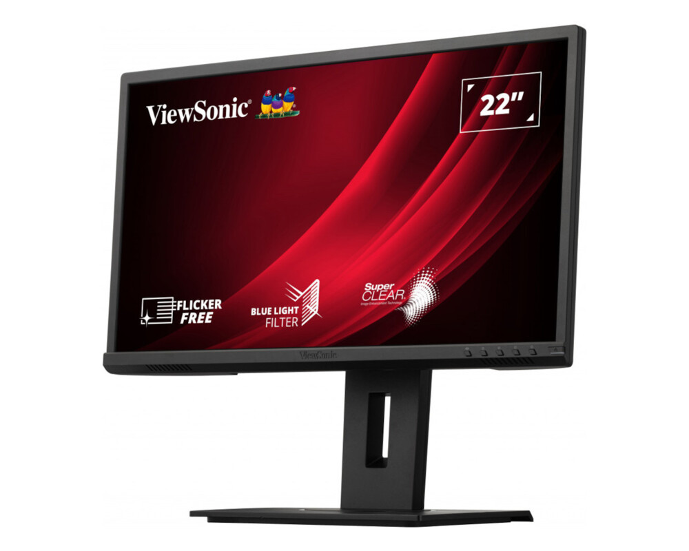 Монитор VIEWSONIC VG2440 22inch 16:9 1920x1080 Full HD SuperClear MVA 5ms VGA HDMI DisplayPort USB speakers full ergonomic stand 4