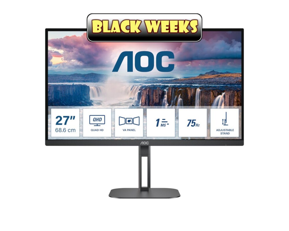 Монитор AOC Q27V5N/BK 28