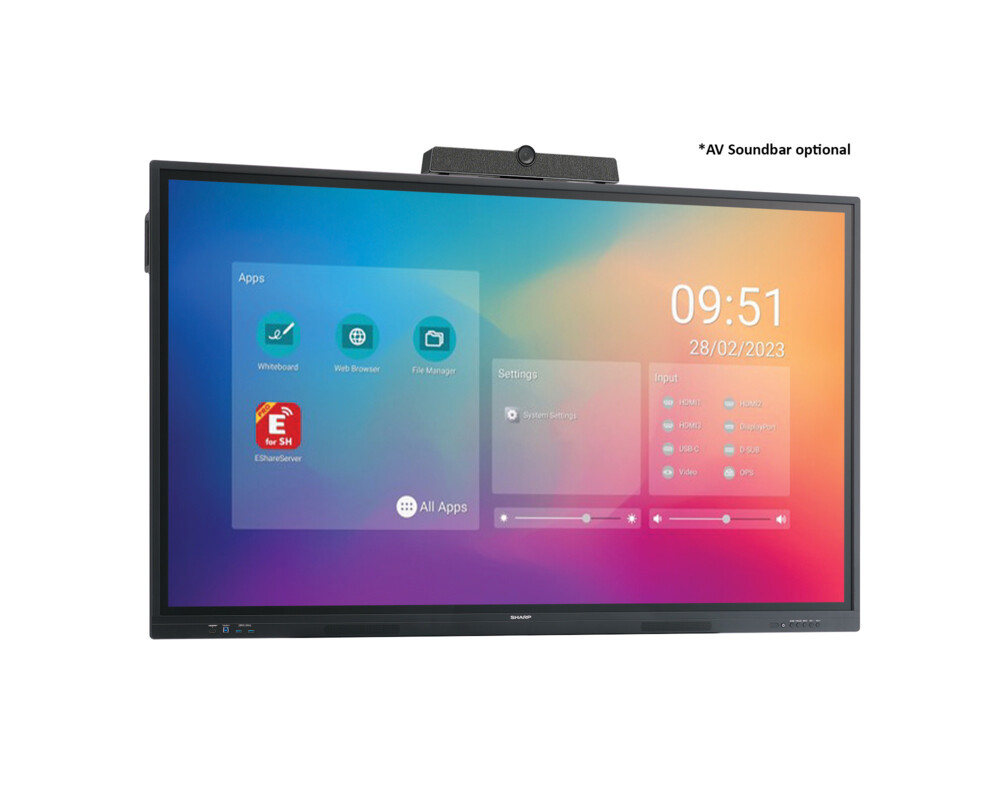 Интерактивен дисплей Тъч Дисплей SHARP 60005892 PN-LC752 6