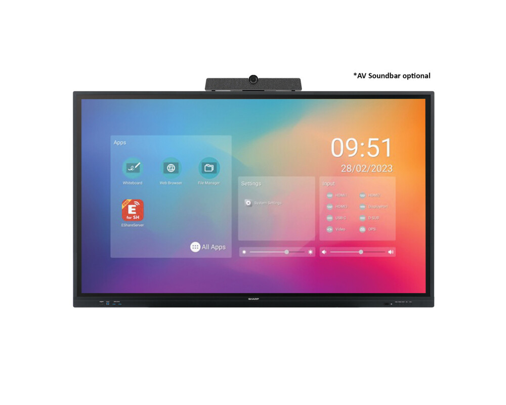 Интерактивен дисплей Тъч Дисплей SHARP 60005892 PN-LC752 5