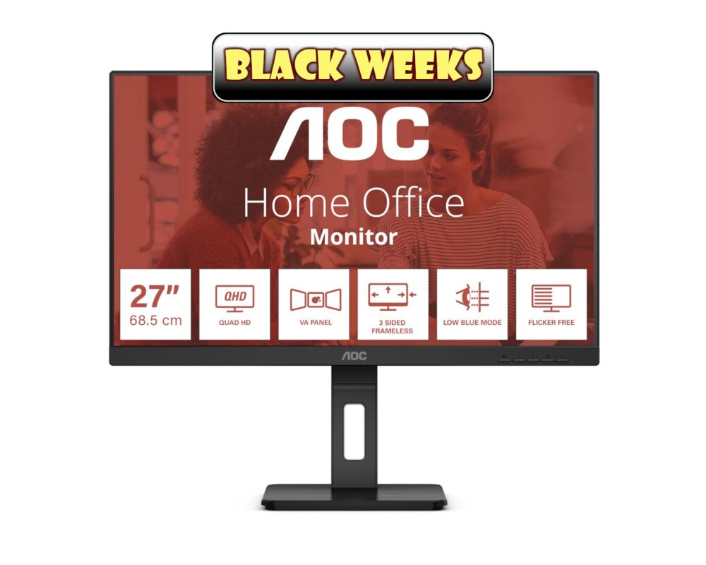 Монитор AOC Q27E3UMF 11