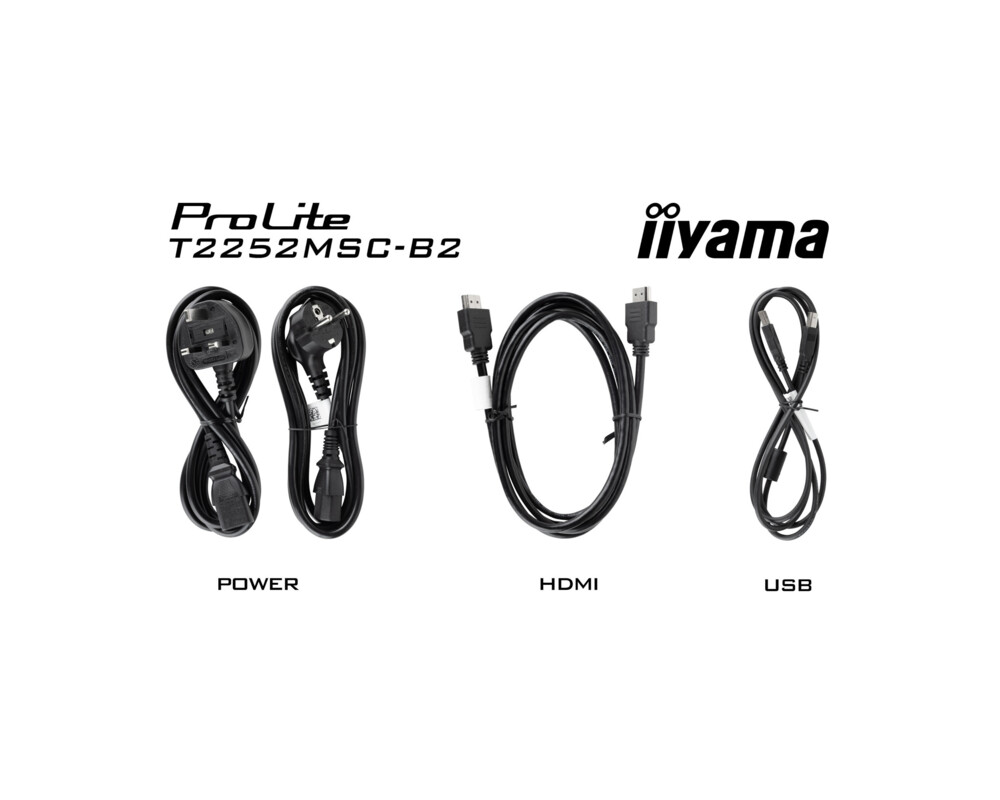 Монитор Tъч IIYAMA T2252MSC-B2 13