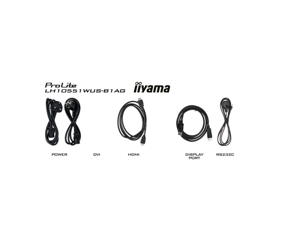 Широкоформатен дисплей IIYAMA LH10551UWS-B1AG 12