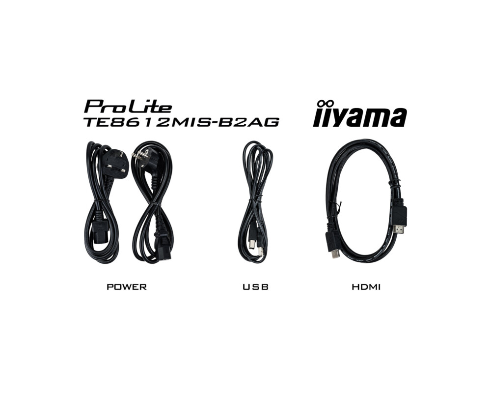 Интерактивен дисплей Тъч Дисплей IIYAMA TE8612MIS-B2AG 19