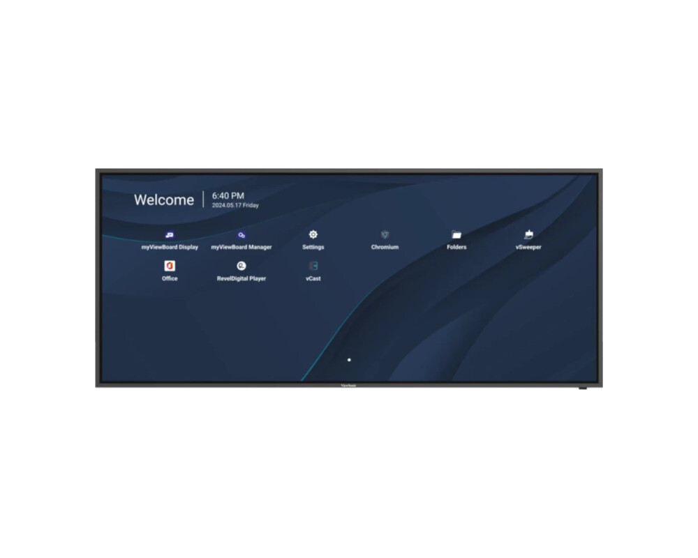 Широкоформатен дисплей VIEWSONIC CDE92UW 92inch LEDcommercial Display 5120x2160 450 nits 1200:1 HDMI in x 4 USB-C x 1 HDMI out x 1 w 21