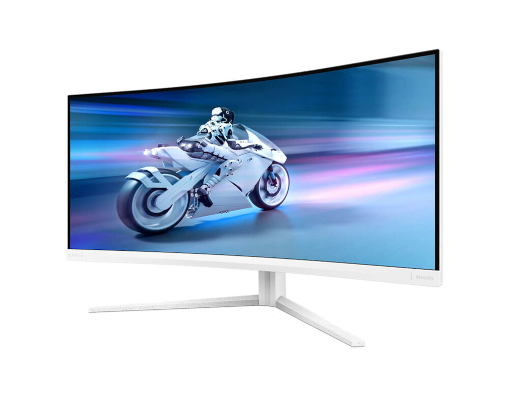 Монитор PHILIPS 34inch 3440x1440 VA 130mm EVNIA 5000 Ambiglow Curved WQHD 180Hz Fast VA 1ms GtG HDR10 USB 4x USB 3.2 4