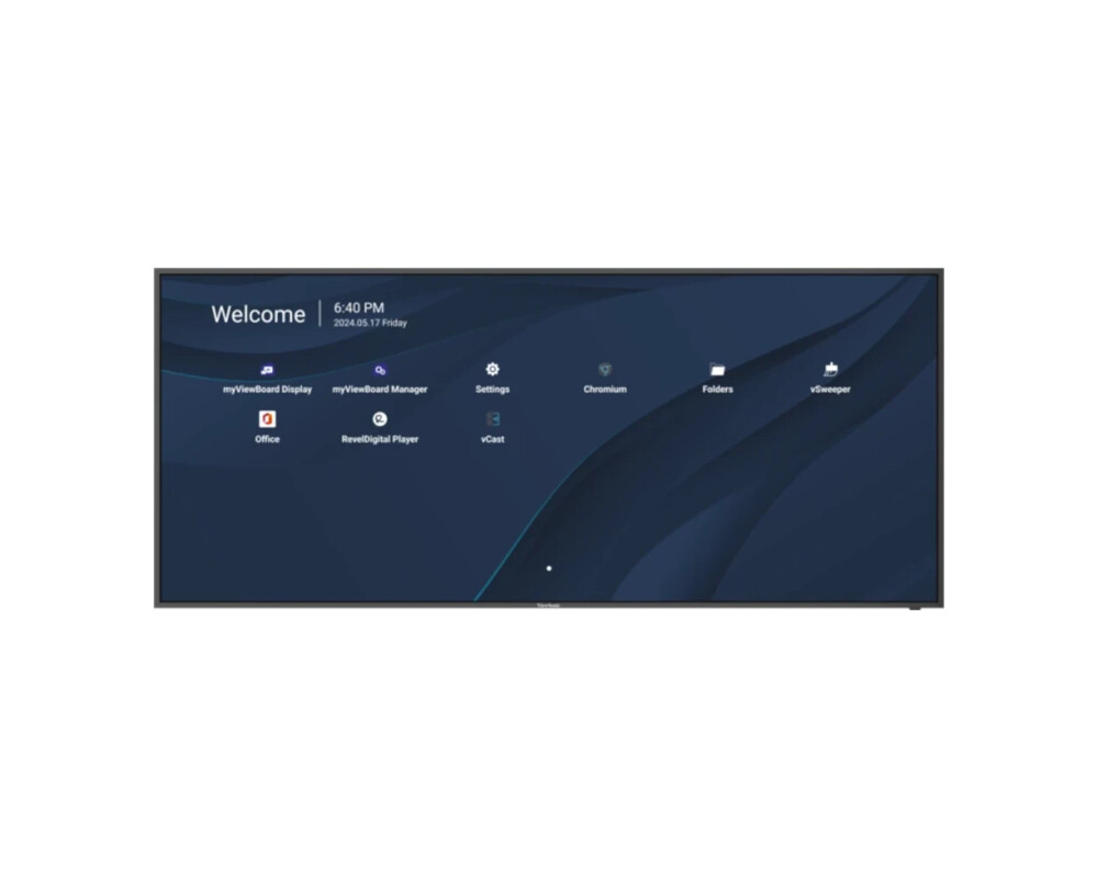 Широкоформатен дисплей ViewSonic CDE105UW 2