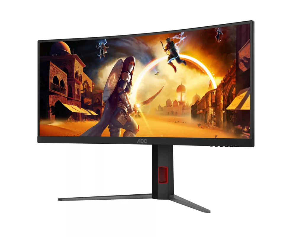 Монитор AOC CU34G4Z 34inch 3440x1440 1ms 2xHDMI DP USB Black 47