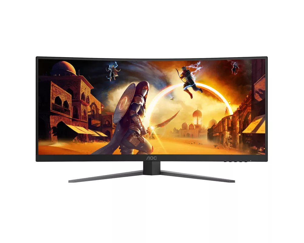 Монитор AOC CU34G4Z 34inch 3440x1440 1ms 2xHDMI DP USB Black 45