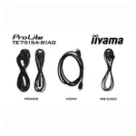 Интерактивен дисплей Tъч Дисплей IIYAMA TE7515A-B2AG 16