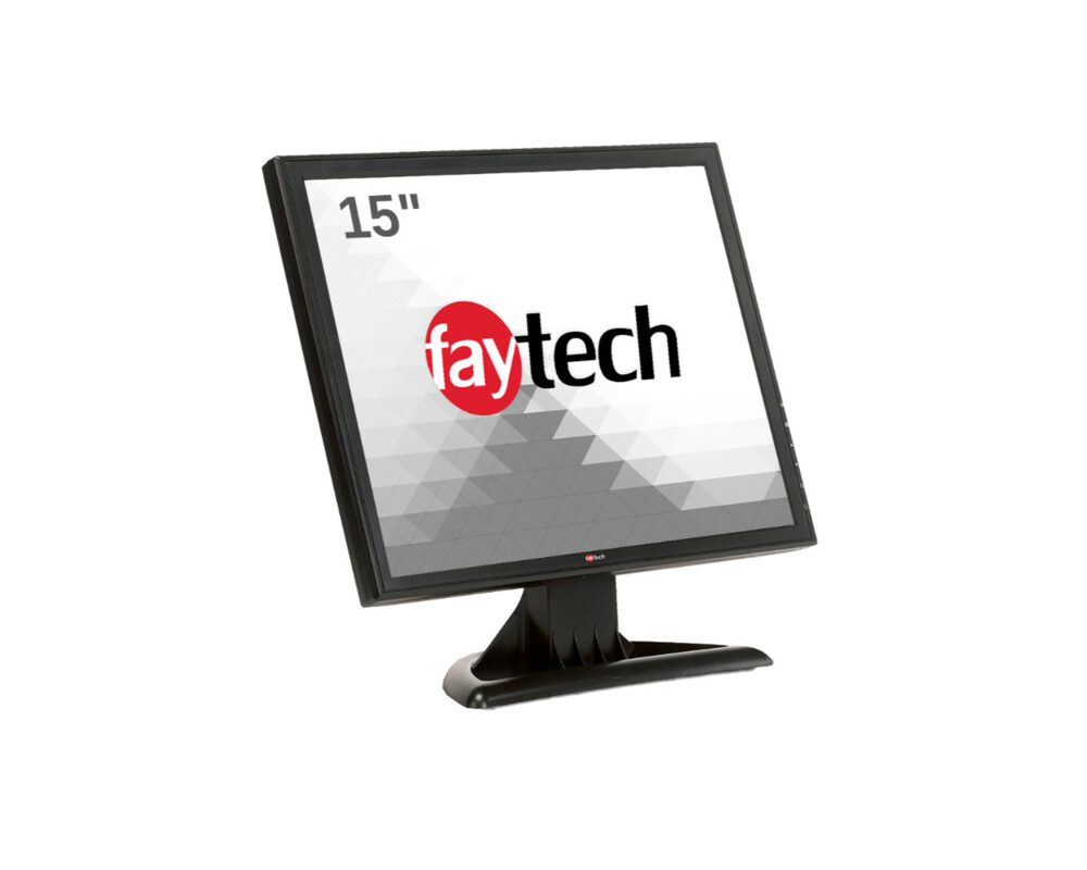 Индустриален монитор Индустриален Tъч Mонитор FAYTECH 1010502332 FT15TMB Индустриален монитор Индустриален Tъч Mонитор FAYTECH 1010502332 FT15TMB