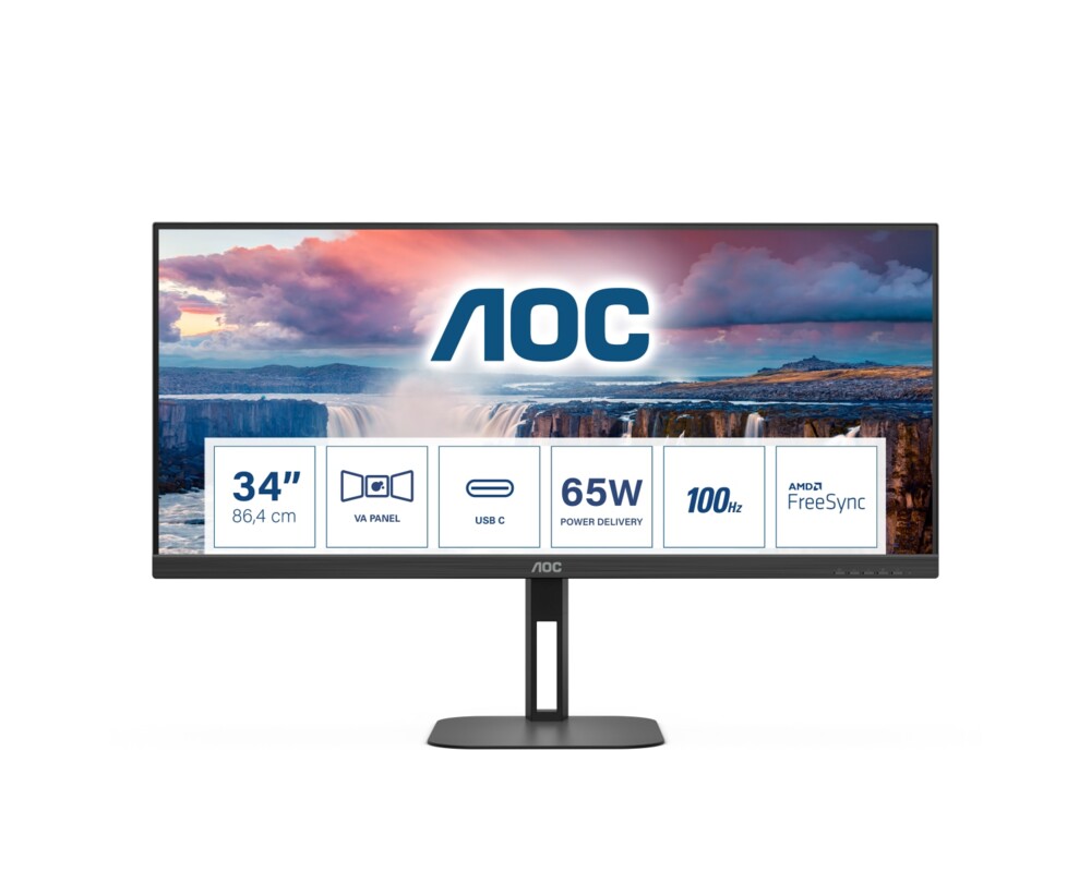 Монитор AOC U34V5C/BK Монитор AOC U34V5C/BK