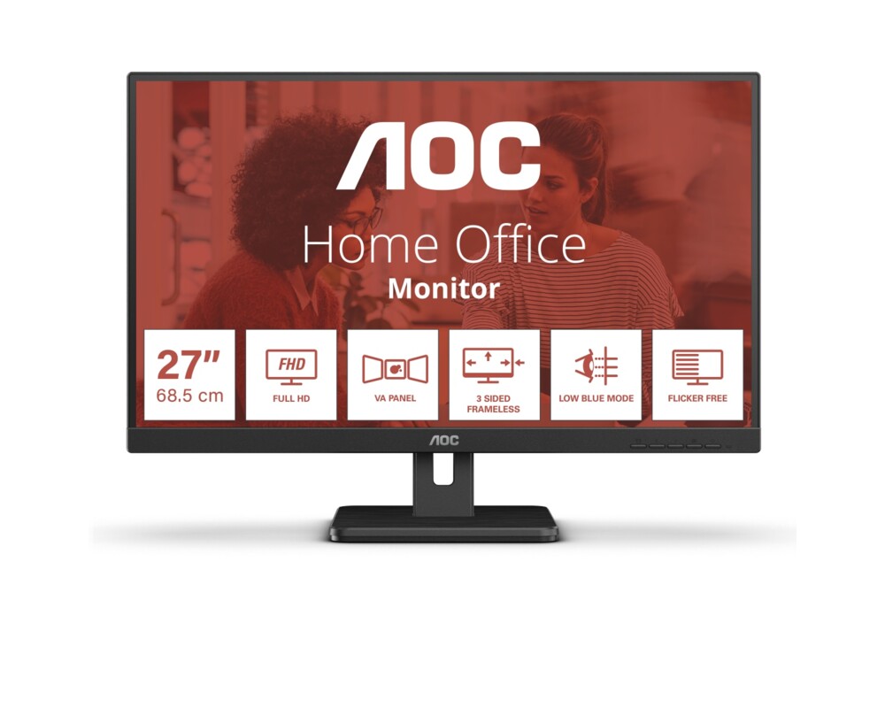 Монитор AOC 27E3UM 27inch LCD monitor HDMI DP Монитор AOC 27E3UM 27inch LCD monitor HDMI DP