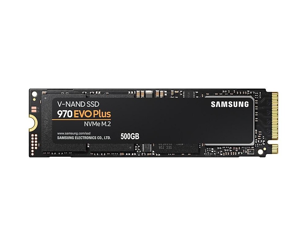 SSD 500GB Samsung 970 EVO Plus M.2 2280 PCIe 3.0 NVMe SSD 8