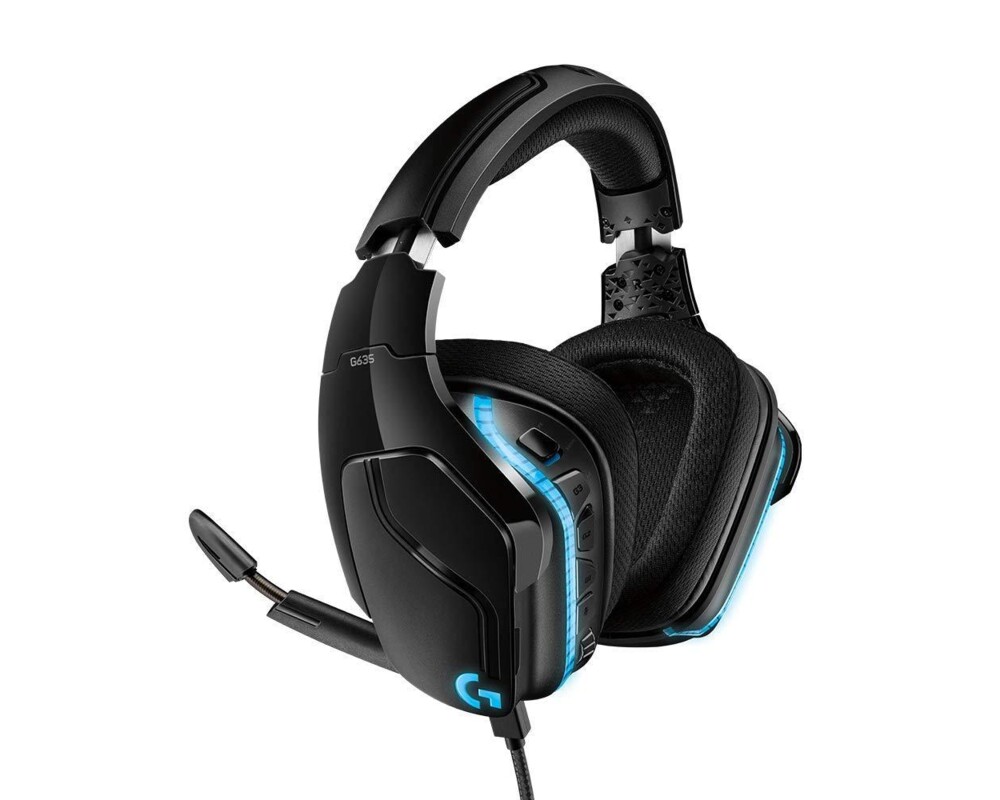 Слушалки Logitech G635 7.1 Lightsync Gaming Headset 14