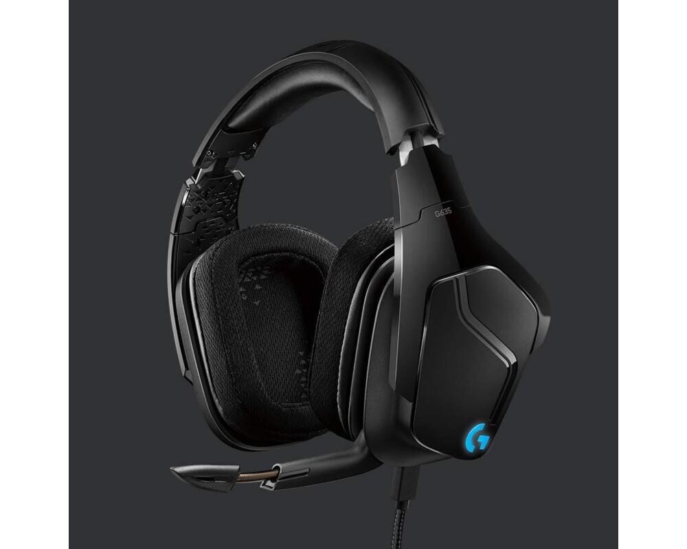 Слушалки Logitech G635 7.1 Lightsync Gaming Headset 16