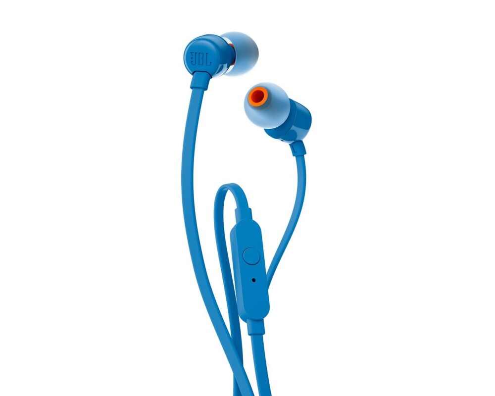Слушалки JBL T110 BLU In-ear headphones 7