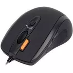 Мишка Жична мишка A4Tech N-70FX, V-Track безшумна, PADLESS, USB 2