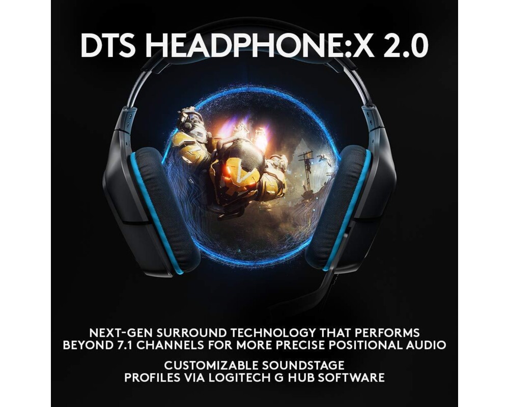 Слушалки Logitech G432 4