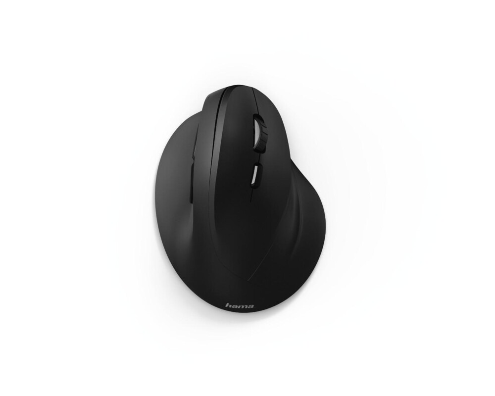 Мишка Безжична ергономична мишка HAMA EMW-500, USB, 1000/1200/1400 dpi, Черен 2