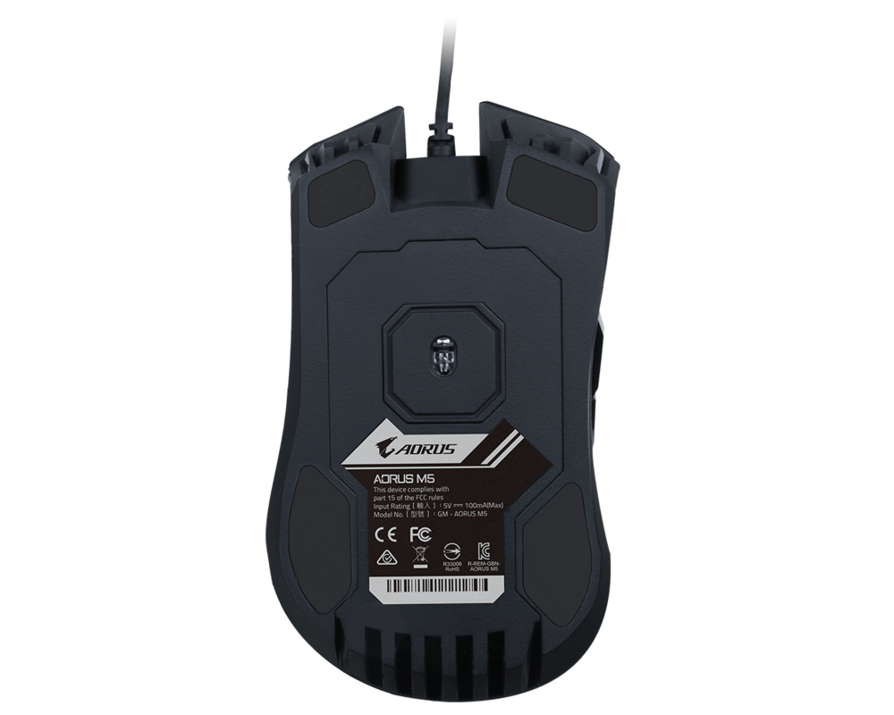 Мишка Геймърска оптична мишка Gigabyte Aorus M5 RGB Fusion 5