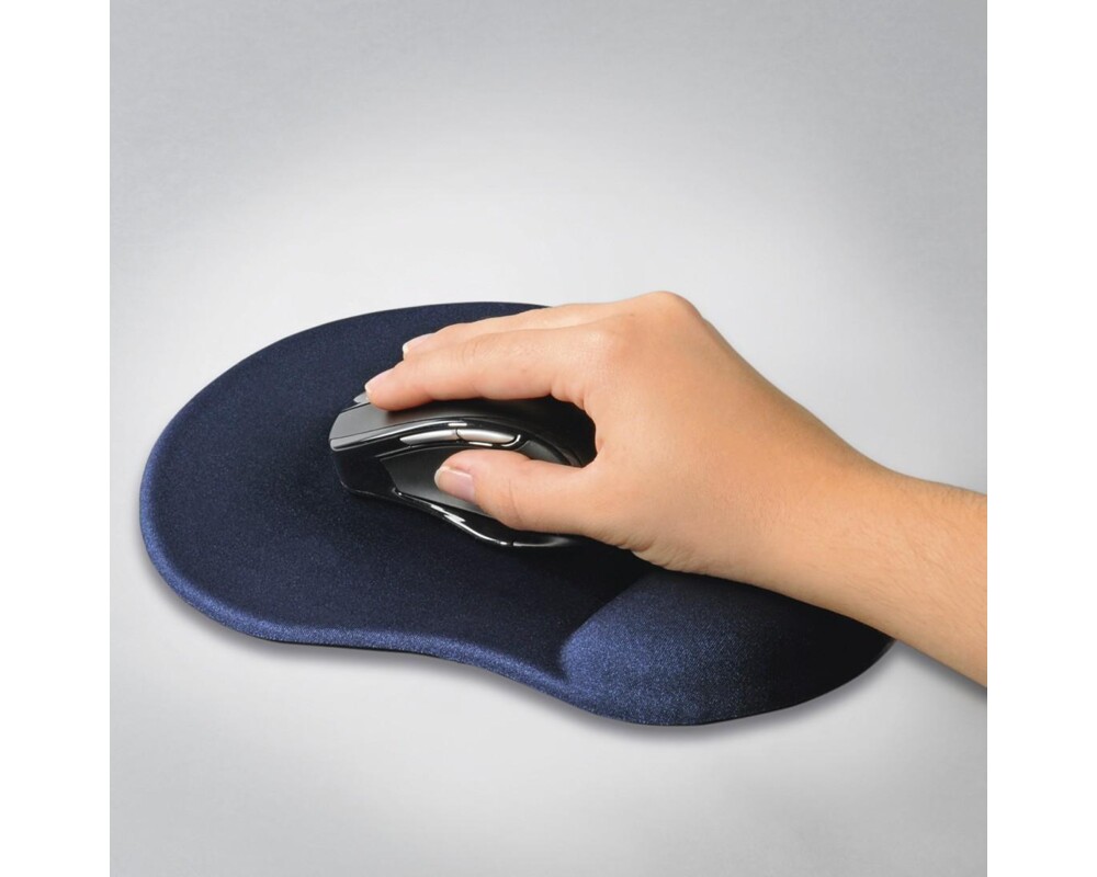 Пад за мишка HAMA Ergonomic, Текстил, Син 2