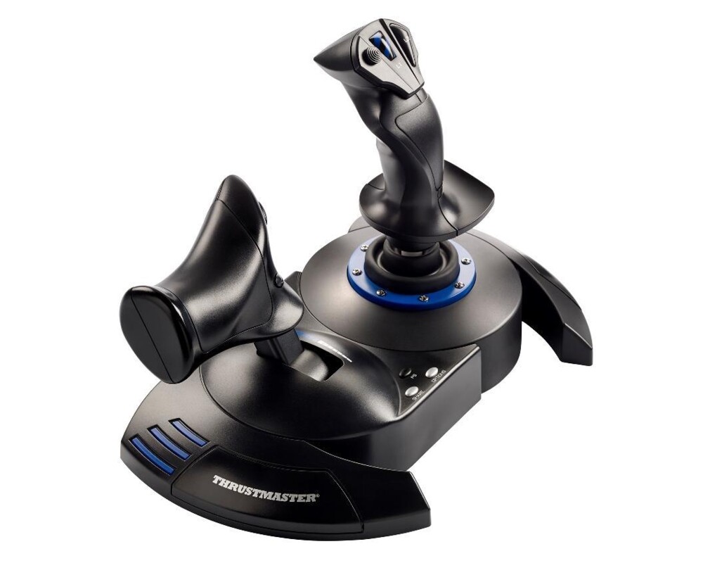 Джойстици и Геймпадове Жичен , авиосимулатор Thrustmaster T.Flight Hotas 4 за PC / PS4, Черен 2