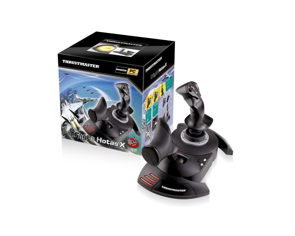 Джойстици и Геймпадове Жичен , авиосимулатор Thrustmaster T.Flight Hotas X за PC / PS3, Черен 2