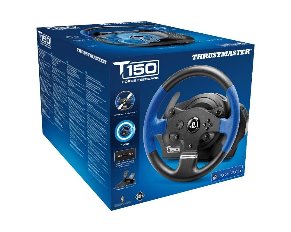 Волан THRUSTMASTER, T150 Force Feedback, за PC / PS3 / PS4 4