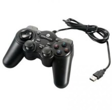  Жичен ESTILLO 703 Dual Vibration, USB, Черен 128608 EST-USB703 на топ цена - PIC.bg