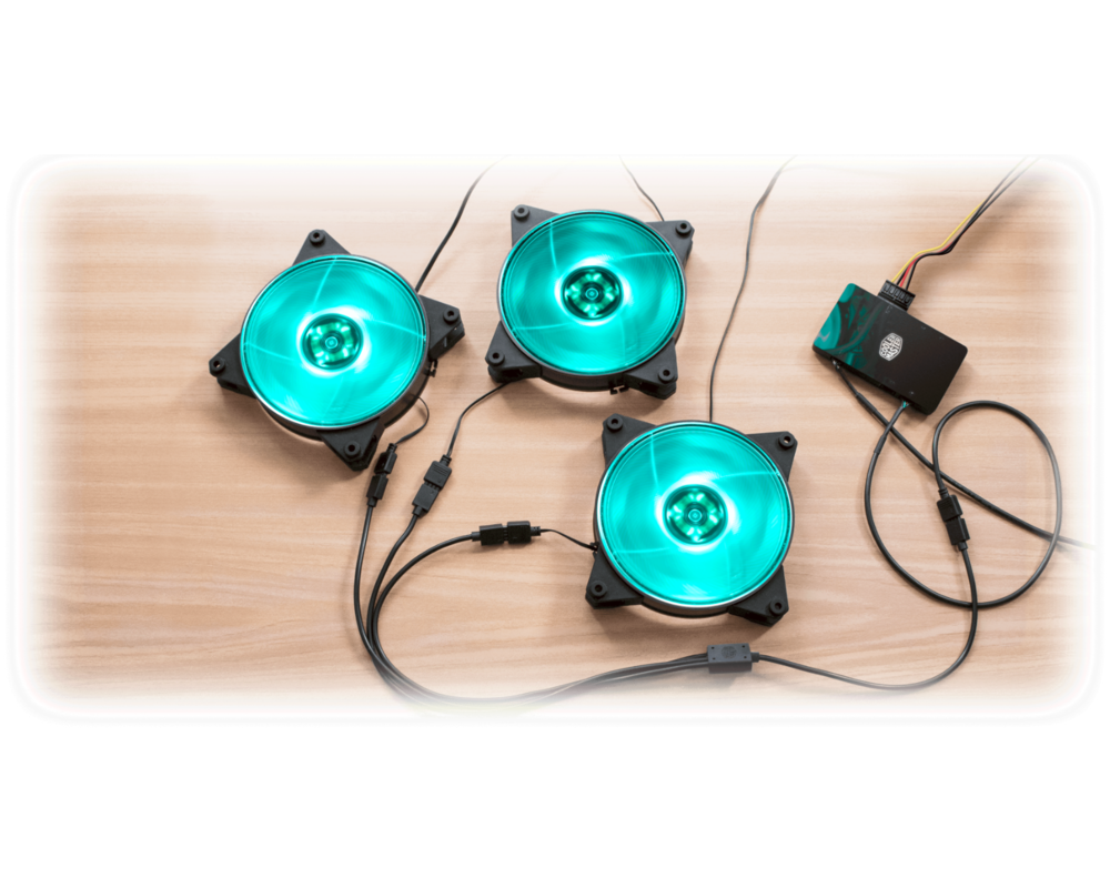 Кабел Сплитер Кабел Cooler Master R4-ACCY-RGBS-R2, 1 към 3 RGB 13