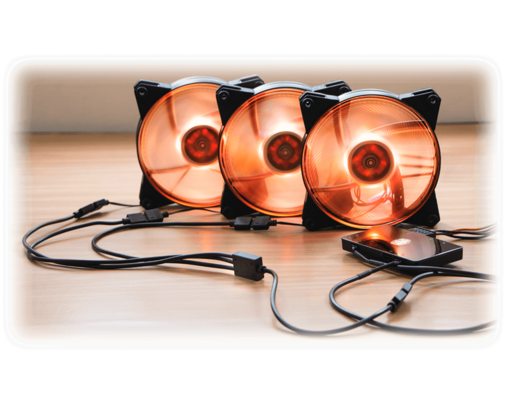 Кабел Сплитер Кабел Cooler Master R4-ACCY-RGBS-R2, 1 към 3 RGB 12