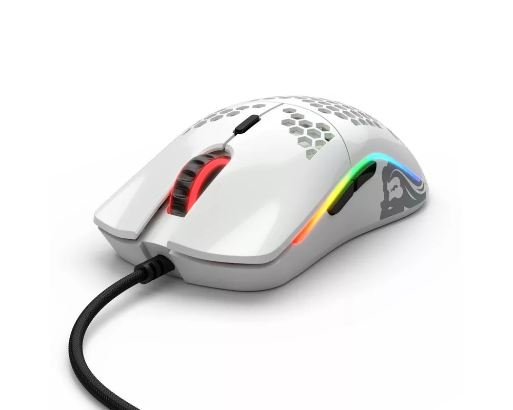 Мишка Геймърска мишка Glorious Model O (Glossy White) 3