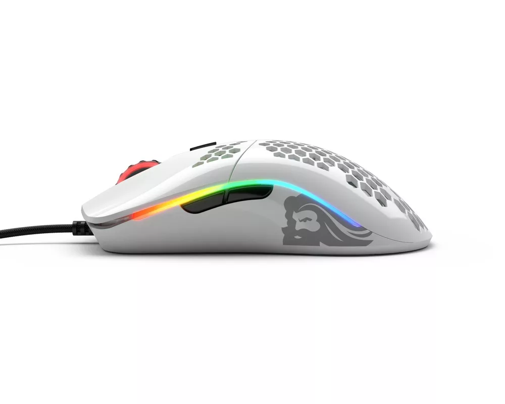 Мишка Геймърска мишка Glorious Model O (Glossy White) 4