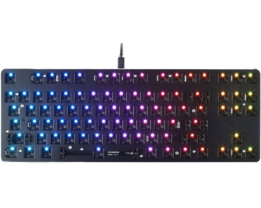 Клавиатура Геймърска механична клавиатура основа Glorious RGB GMMK TKL, ISO Layout 3